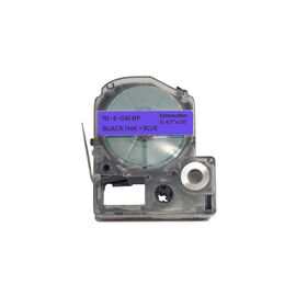 Лента для принтера этикеток UKRMARK RL-E-C4LBP-BK/BL, аналог LC4LBP. 12 мм х 8 м (CELC4LBP)