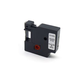 Лента для принтера этикеток UKRMARK RL-D-45013P-BK/WT, аналог DYMO S0720530, 12мм х 7м. (CD45013P)