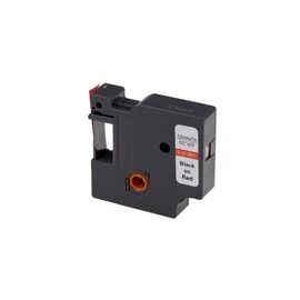 Лента для принтера этикеток UKRMARK RL-D-45017P-BK/RE, аналог DYMO S0720570, 12мм х 7м. (CD45017P)