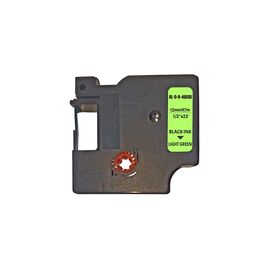 Лента для принтера этикеток UKRMARK RL-D-R-46030-BK/LG шелковая лента. для DYMO серии D1. 12мм х (CD46030)