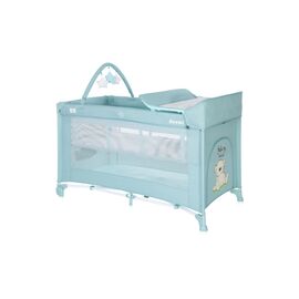 Детский манеж Bertoni/Lorelli NOEMI 2L+ blue surf tedd