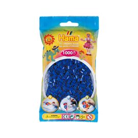 Набор для творчества Hama синих бусин 1000 шт термомозаика (207-08)