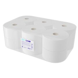 Туалетная бумага SoffiPRO Optimal целлюлозная 130 м 2 слоя 12 рулонов (4820003834596)