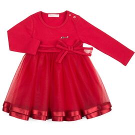 Платье Breeze с фатиновой юбкой (12302-92G-red)