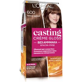 Краска для волос L'Oreal Paris Casting Creme Gloss 600 - Темно-русый 120 мл (3600521119563)