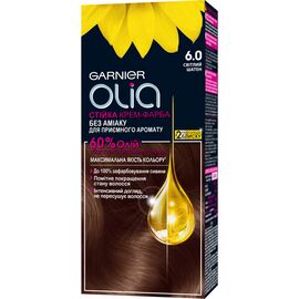 Краска для волос Garnier Olia 6.0 Светлый шатен 112 мл (3600542243681)