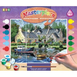 Набір для творчості Sequin Art PAINTING BY NUMBERS SENIOR Tranquil Waters (SA0130)