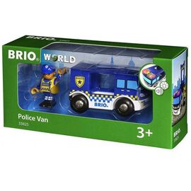 Железная дорога Brio World Полицейский фургон (33825)