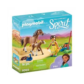 Конструктор Playmobil Пру с лошадью и жеребёнком (6336564)