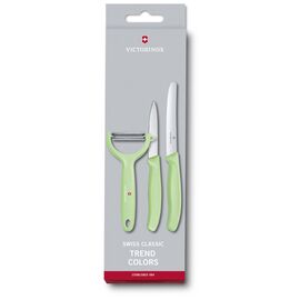 Набор ножей Victorinox SwissClassic Paring Set 3 шт Tomato and Kiwi Green (6.7116.33L42)