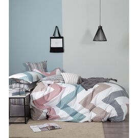 Постільна білизна Home Line Зігзаго сатин євро (154570)