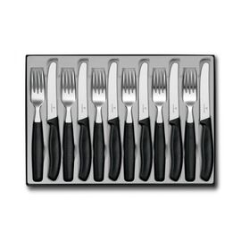 Набор столовых приборов Victorinox SwissClassic Table Set 12 шт Black (6.7833.12)