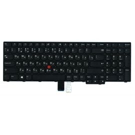 Клавиатура ноутбука Lenovo ThinkPad E570/E575 черная с черной с ТП UA (A46109)