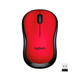 Мышка Logitech M220 Silent Red (910-004880)