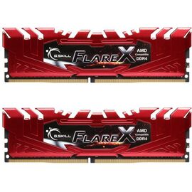 Модуль памяти для компьютера DDR4 16GB (2x8GB) 2400 MHz Flare X Red G.Skill (F4-2400C15D-16GFXR)