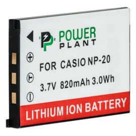 Аккумулятор к фото/видео PowerPlant Casio NP-20 (DV00DV1042)