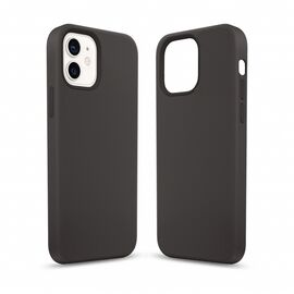 Чохол до моб. телефона MakeFuture Apple iPhone 12/12 Pro Premium Silicone Black (MCLP-AI12/12PBK)