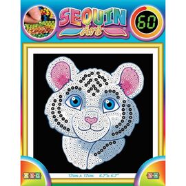 Набор для творчества Sequin Art 60 White Tiger (SA1326)