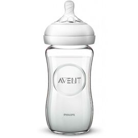 Бутылочка для кормления Philips AVENT Natural 240 мл стеклянная (SCF053/17)