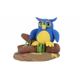 Набор для творчества Paulinda Super Dough Happy land 75г Сова (PL-081165-1)