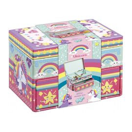 Набор для творчества Totum Единорог. Шкатулка с мозаикой (8714274071544) (71544)