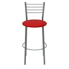Барный стул Примтекс плюс барный 1022 Hoker alum S-3120 Red (1022 HOKER alum S-3120)