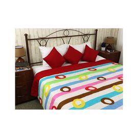 Покрывало Руно Двустороннее Красные Краски 212х240 см (329.52У_Червоні Барви)