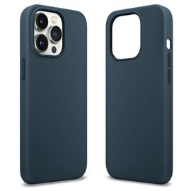 Чохол до моб. телефона MakeFuture Apple iPhone 13 Pro Premium Silicone Abyss Blue (MCLP-AI13PAB)
