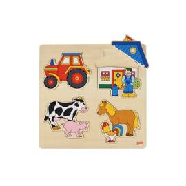 Развивающая игрушка Goki Ферма (57902G)