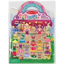 Набор для творчества Melissa&Doug Объемные многоразовые наклейки Феи (MD19414)