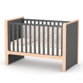 Кроватка Верес ЛД 7 Ницца темно-серый (07.3.1.36.16)