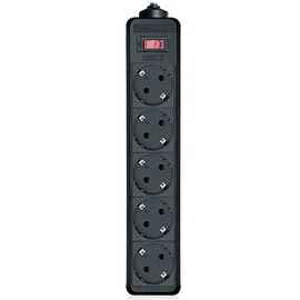 Сетевой фильтр питания REAL-EL RS-PROTECT 1.8m, black (EL122300010)