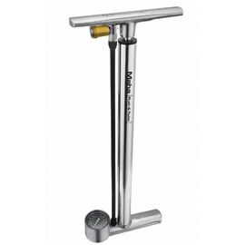 Велосипедный насос Birzman Maha Push & Twist Tiny Tanker напольный 220psi Silver (BM17-PT-TT-S)