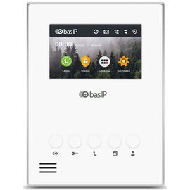 Видеодомофон Bas-IP AU-04LA White (AU-04LA_W)