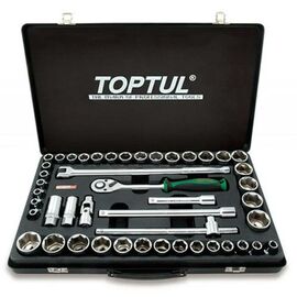 Набор инструментов Toptul 1/2" дюйм+метр. 46 ед. (GCAD4601)