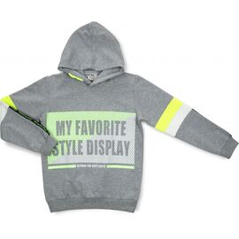 Кофта Breeze с капюшоном (16203-152B-gray)