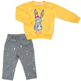 Набор детской одежды Breeze с зайчиком (16672-74G-yellow)
