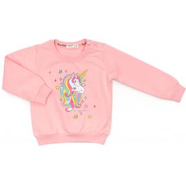 Кофта Breeze з єдинорогом (16782-92G-pink)