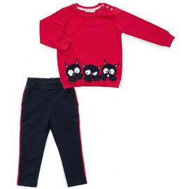 Набор детской одежды Breeze с котиками (16757-98G-coral)