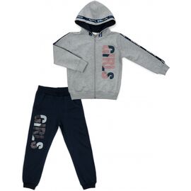Спортивный костюм Breeze на молнии с пайетками (11945-116G-gray)