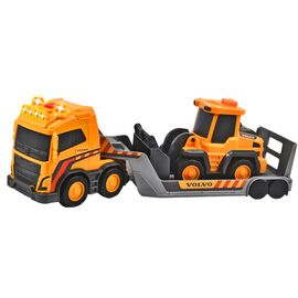 Игровой набор Dickie Toys Грузовик Вольво с прицепом и погрузчиком 32 см (3725008)