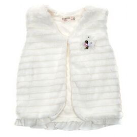 Жилет Breeze из искуственного меха (8026-104G-cream)