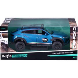 Машина Maisto Lamborghini Urus синий металлик - тюнинг 1:24 (32533 met. blue)
