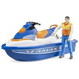 Спецтехника Bruder водный мотоцикл с водителем (63150)