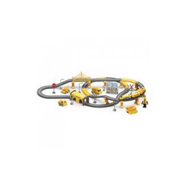 Железная дорога ZIPP Toys Городской экспресс 92 детали, Желтый (AU6881AB)