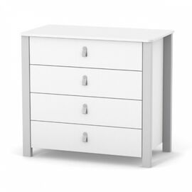 Комод-пеленатор Верес Монако 900 бело-серый (33.2.351.2.17)