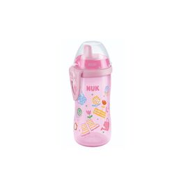 Поильник-непроливайка Nuk Evolution Kiddy Cup 300 мл Розовый (3952389)