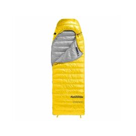 Спальний мішок Naturehike CWZ400 NH19W400-Z 550FP 90 Goose Down Yellow (6927595765364)