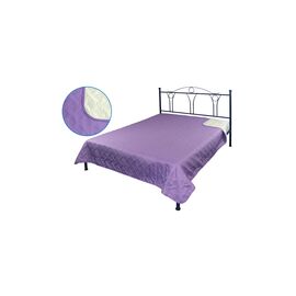 Покрывало Руно двустороннее декоративное Лилия сиренево-молочное 150х212 см (360.52У_СМ лілія)