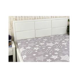 Простынь Руно бязь Grey Star 143х215 см (71.114Б_Grey star)